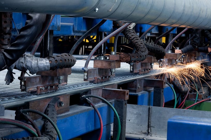 Produktion Heras Mobilzaun