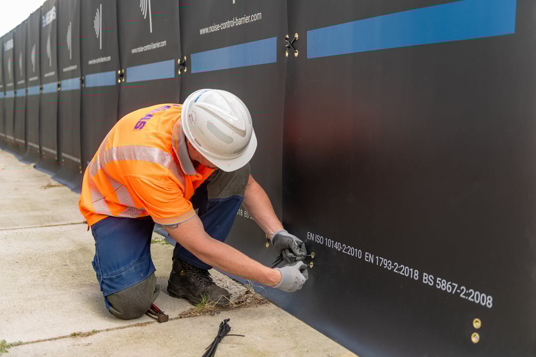 Effektiv Lärm reduzieren Baustellen