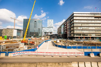 Die Wahl der Bauzaun-Größe hängt von der Art der Baustelle ab